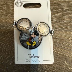 "It Was All Started With a Mouse" Hinged Disney Pin